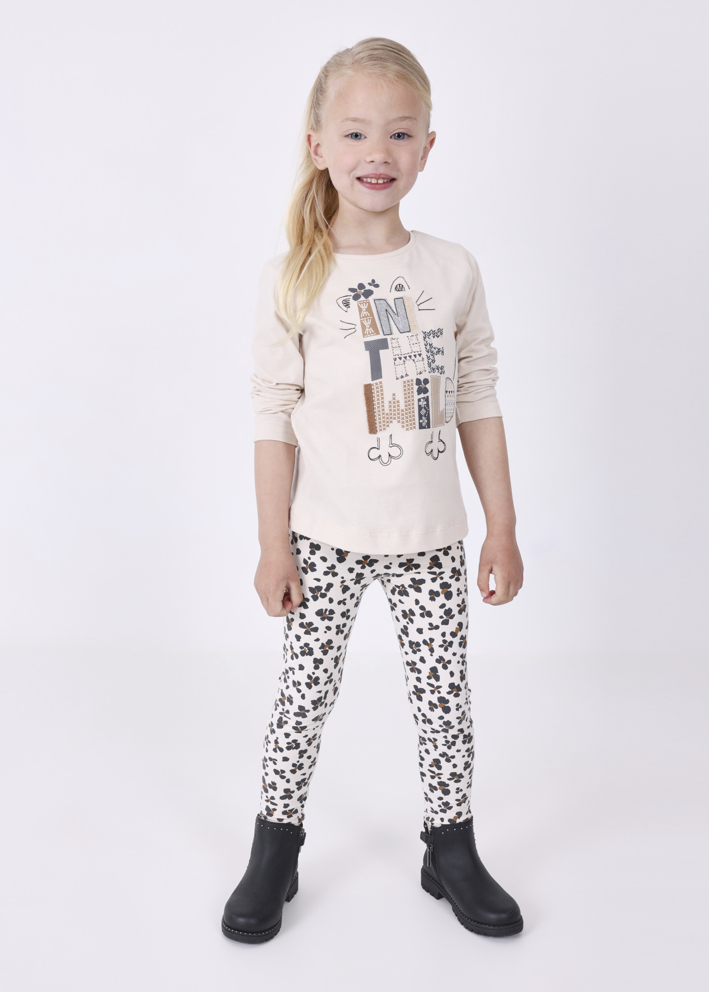 Leggings estampadas Better Cotton para meninas