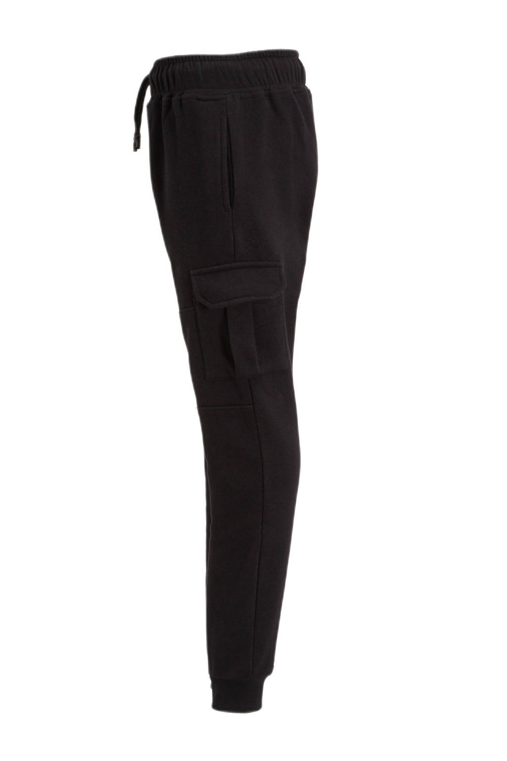 anytime cargo joggingbroek zwart