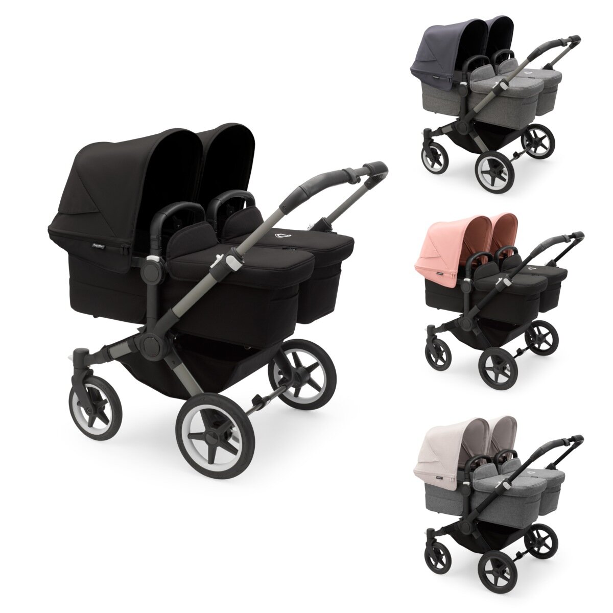 Bugaboo International BV Bugaboo Donkey 5 Twin Mix & Match Zwillingskinderwagen