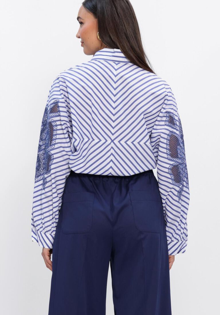 blauwe caroline biss blouses 1622