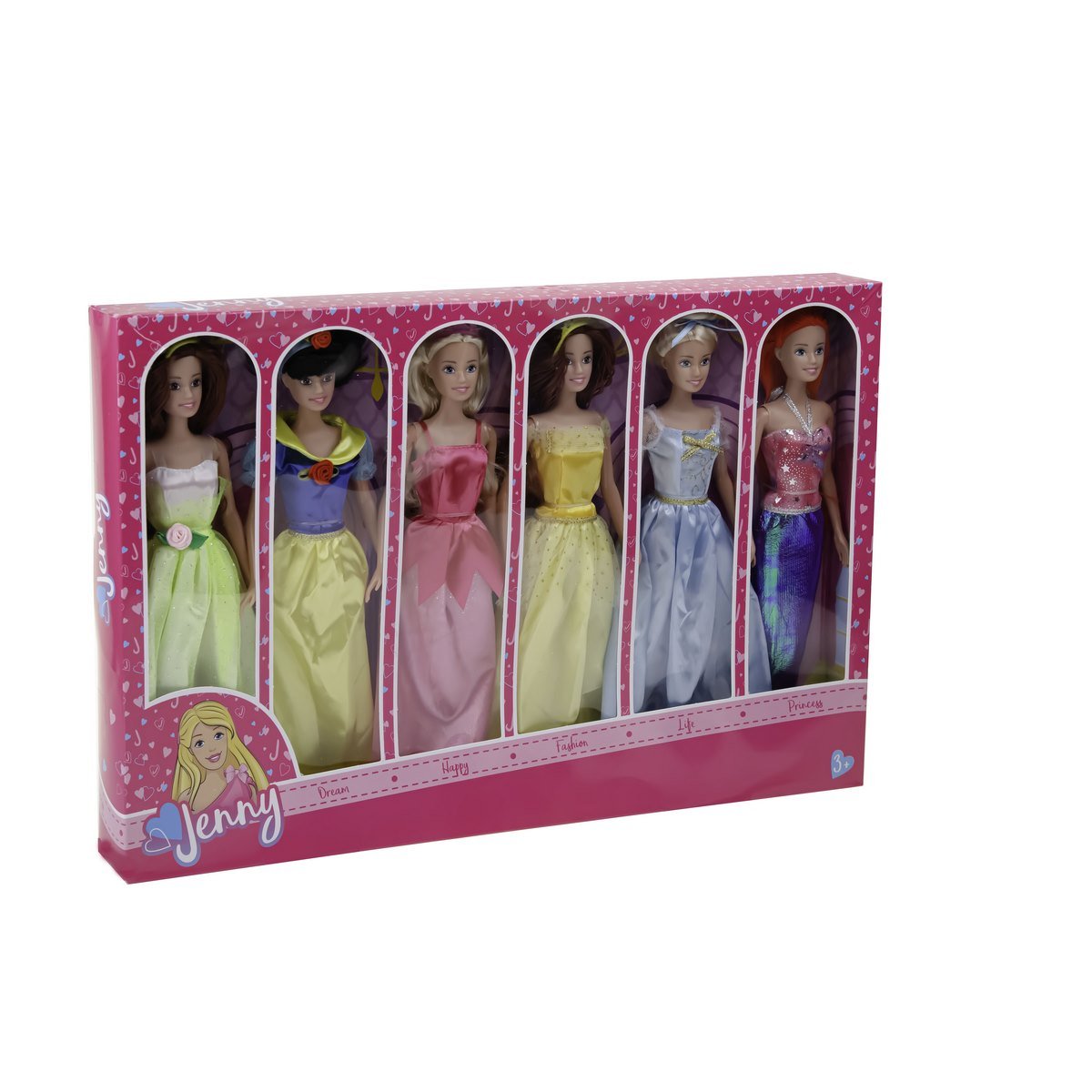 Coffret 6 princesses Jenny