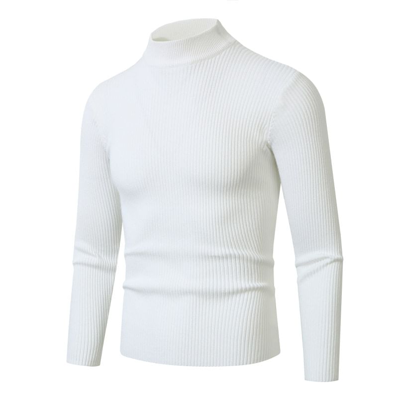 Fireon - Top met lange mouwen en geribbelde hals en effen kleur