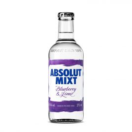 Absolut Blauwe bessen limoen mix