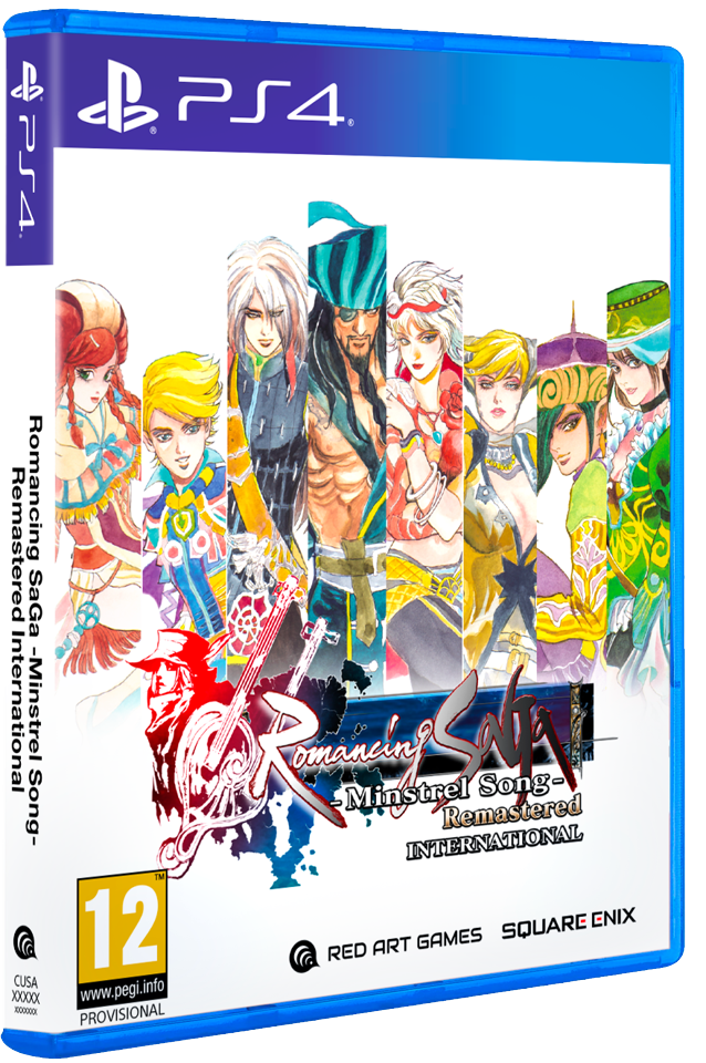 Romancing SaGa -Minstrel Song- Remastered International- PlayStation 4