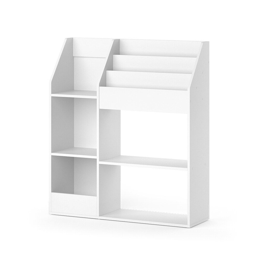 Vicco Kinderregal Bücherregal Wandregal Luigi Weiß 100x114 cm modern Kinderzimmer Regal Spielzeugregal Dekoregal Standregal Aufbewahrungsregal Würfelregal Ablage Fach freistehend