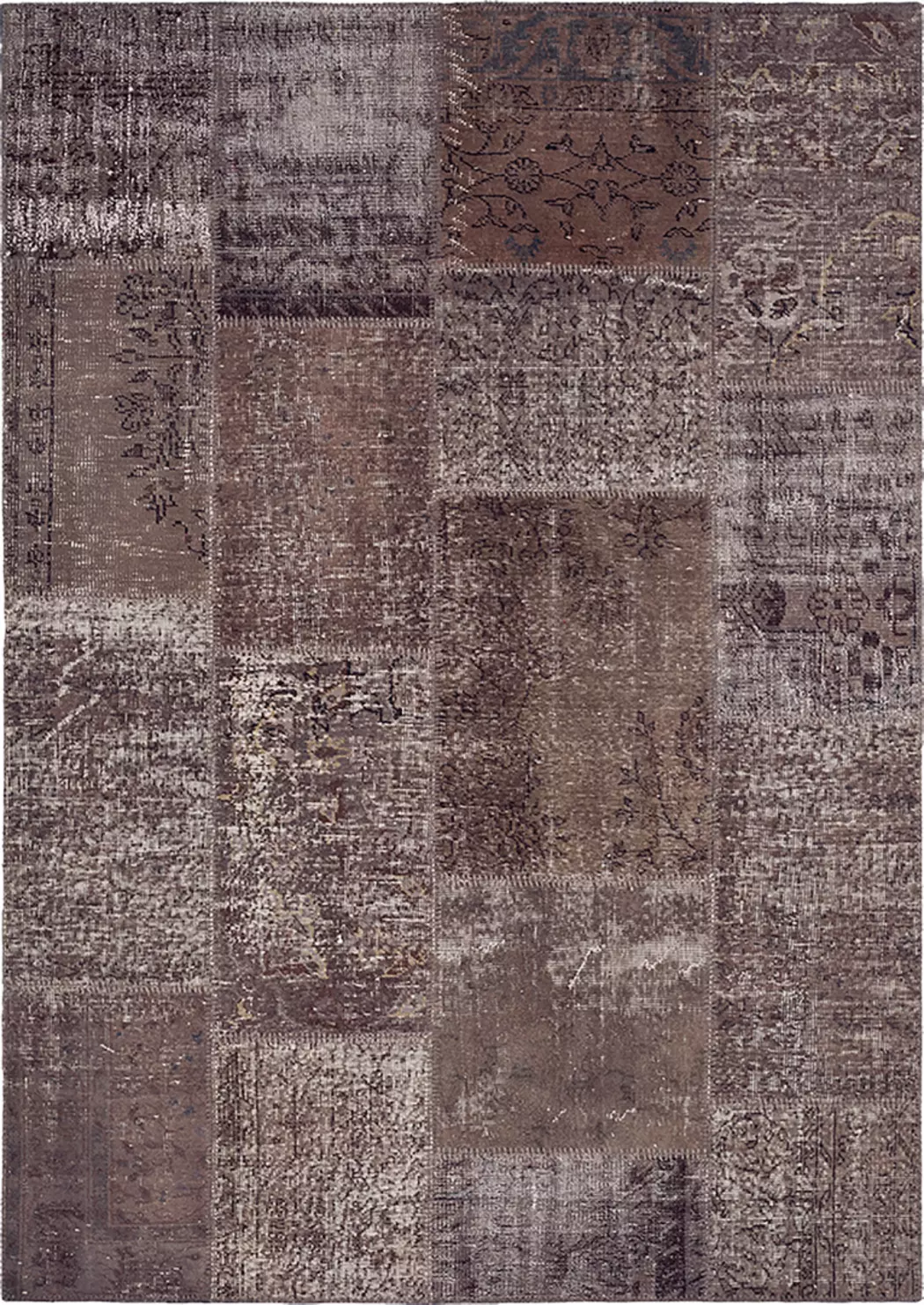 Vintage Teppich Patchwork 200 x 300 cm
