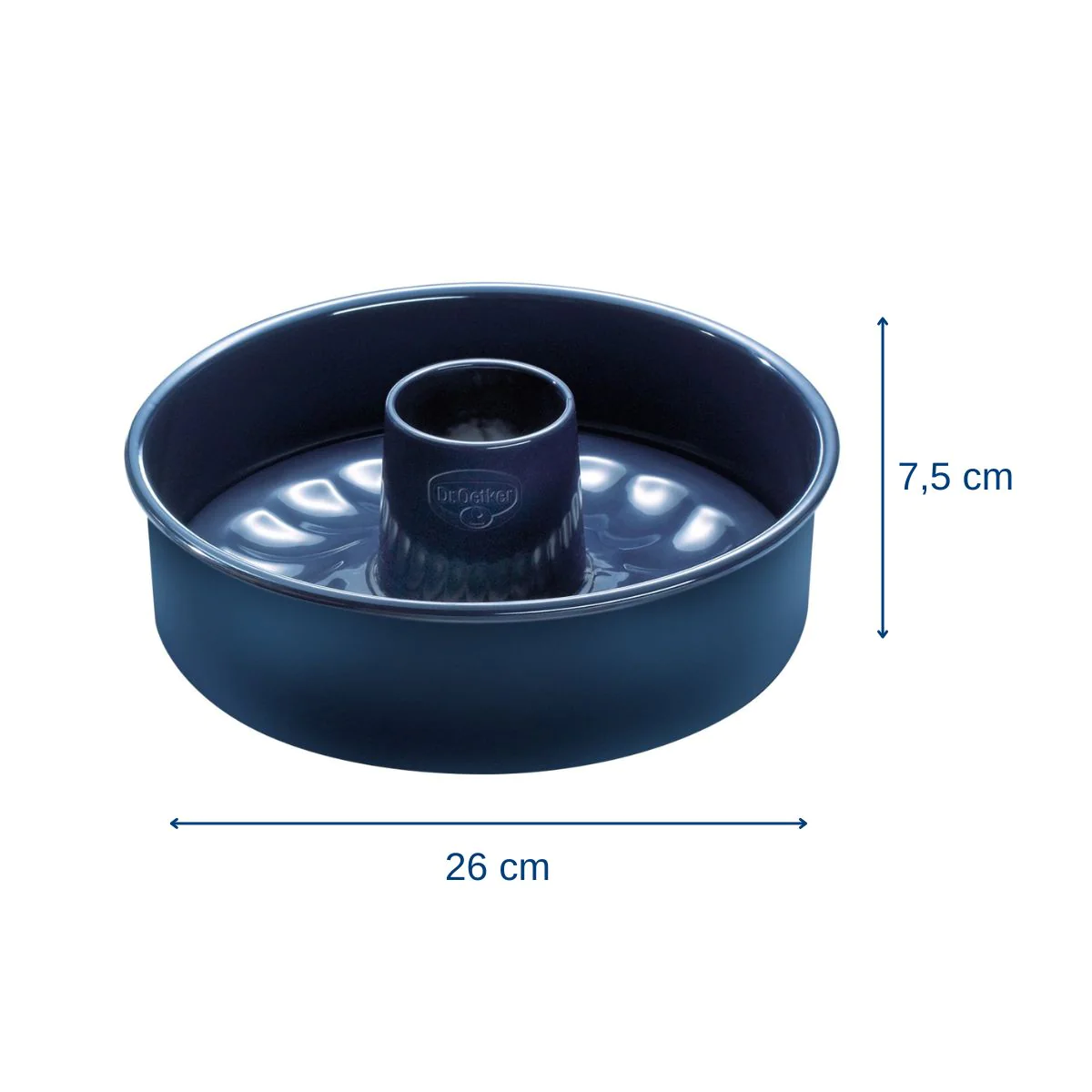 Moule à manqué et savarin double fond 26 cm Dr. Oetker Back Liebe Dr.