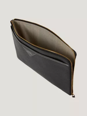 Capa para laptop Signature Premium em couro