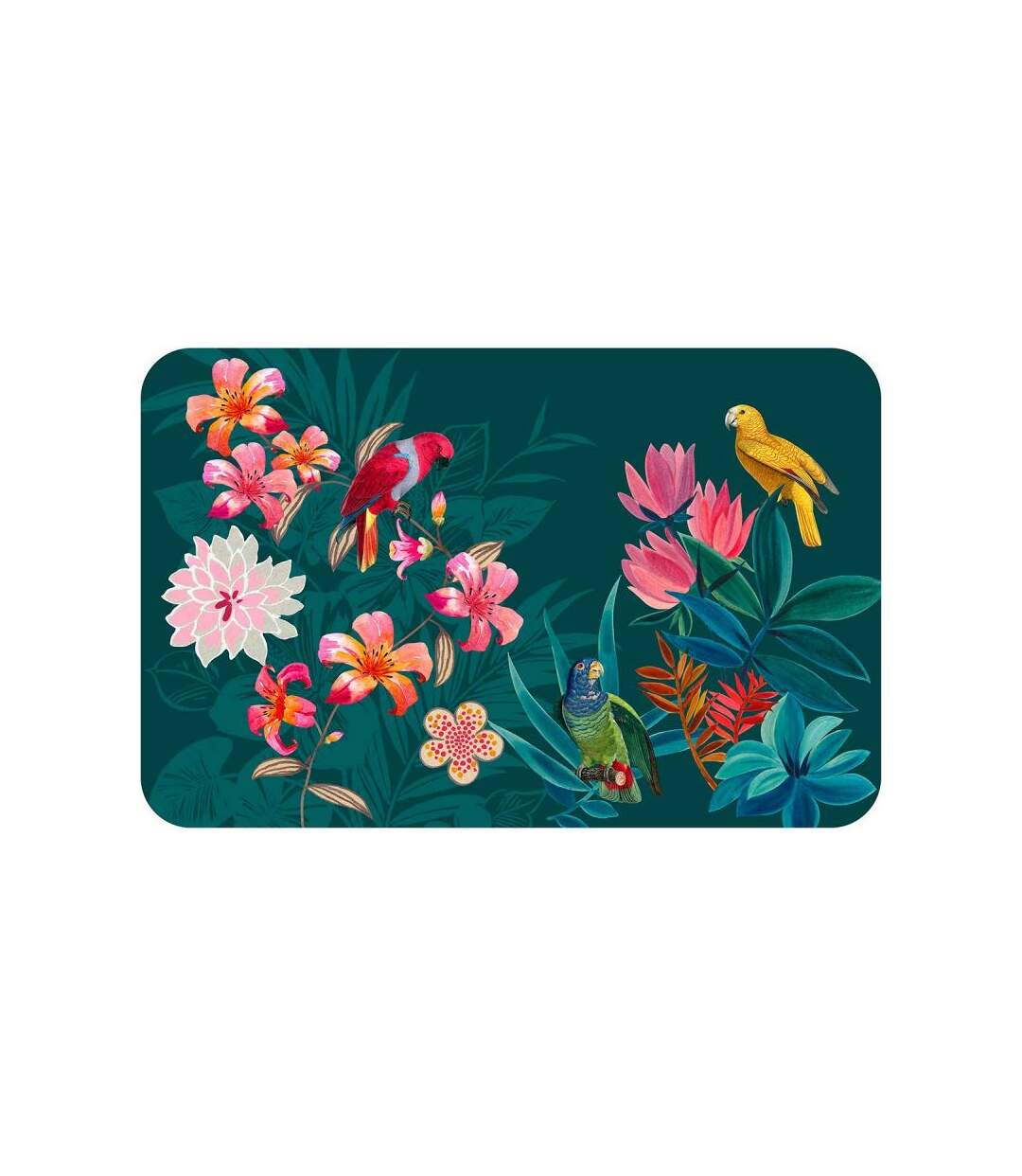 Set de Table Imprimé Exotic Paradise 28x44cm Bleu