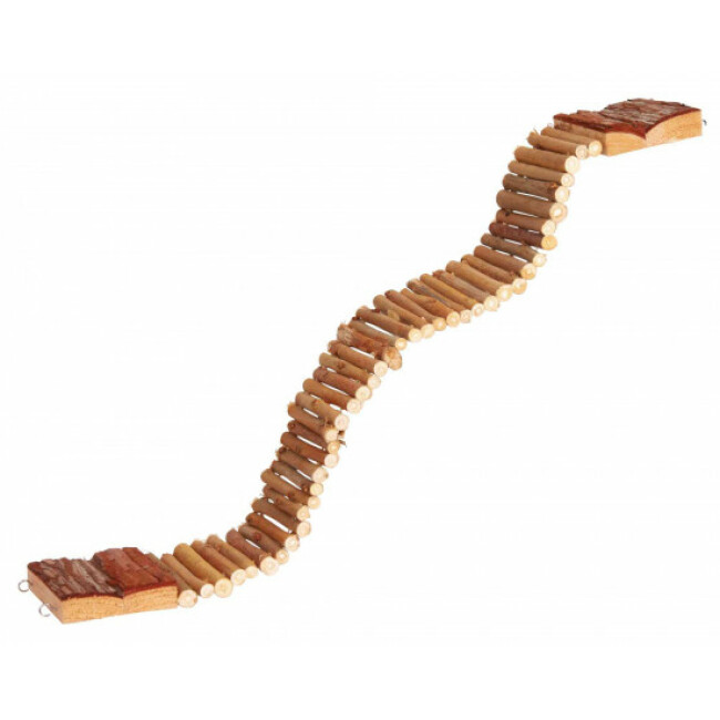 Pont suspendu en bois pour petits rongeurs Natural Living Trixie