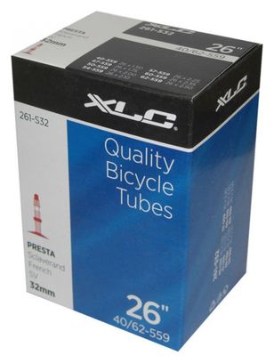 XLC CHAMBRE AIR 26x1.50-2.50 VA.PRESTA 32mm (40/62-559)(50U)