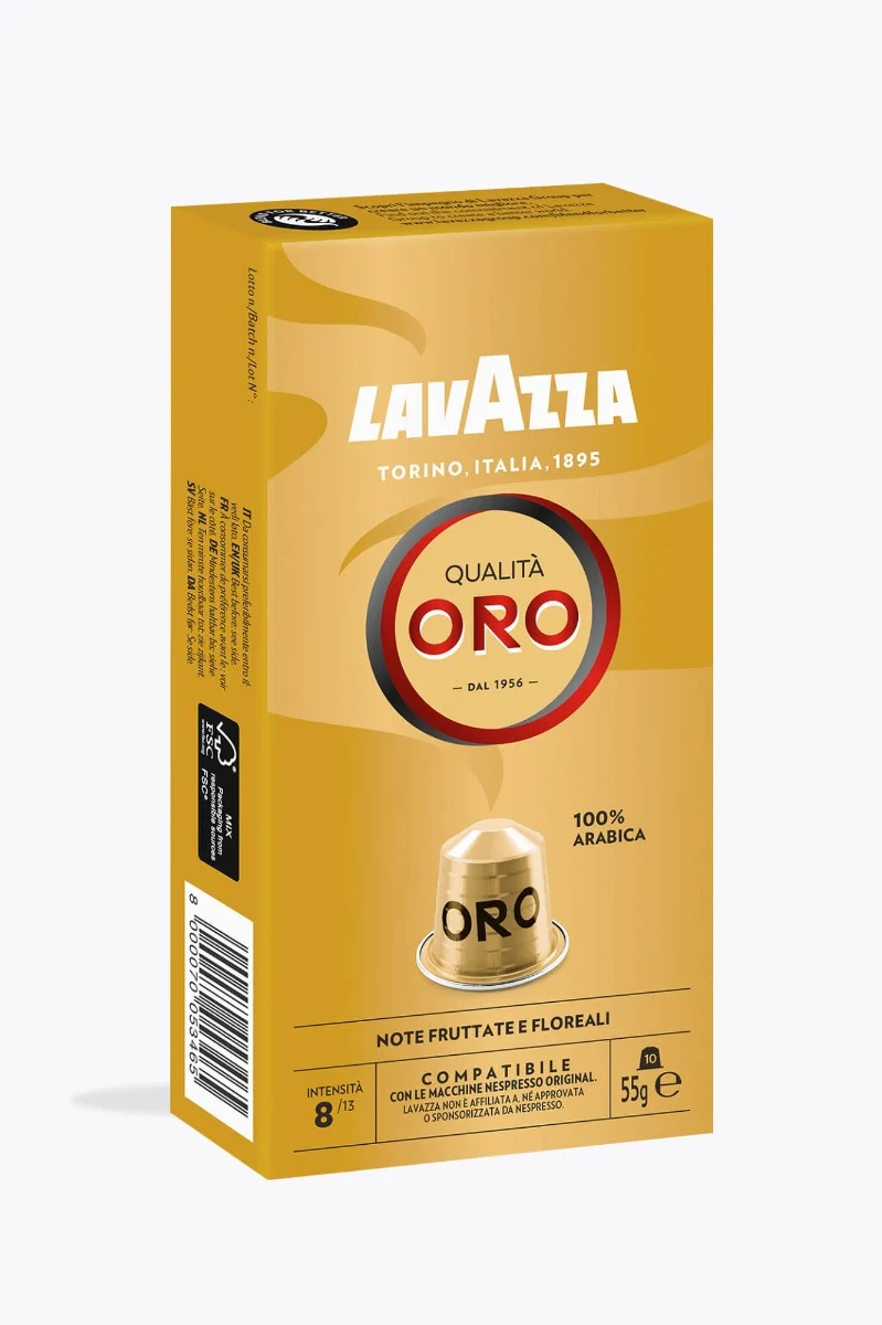 Lavazza Espresso Qualità Oro 10 Kapseln Nespresso® kompatibel