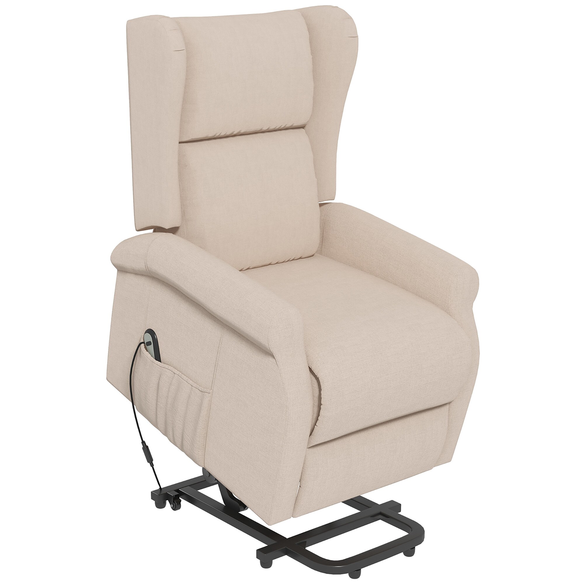 HOMCOM Fernsehsessel mit Aufstehhilfe 94 x 72,5 x 109 cm (LxBxH)
