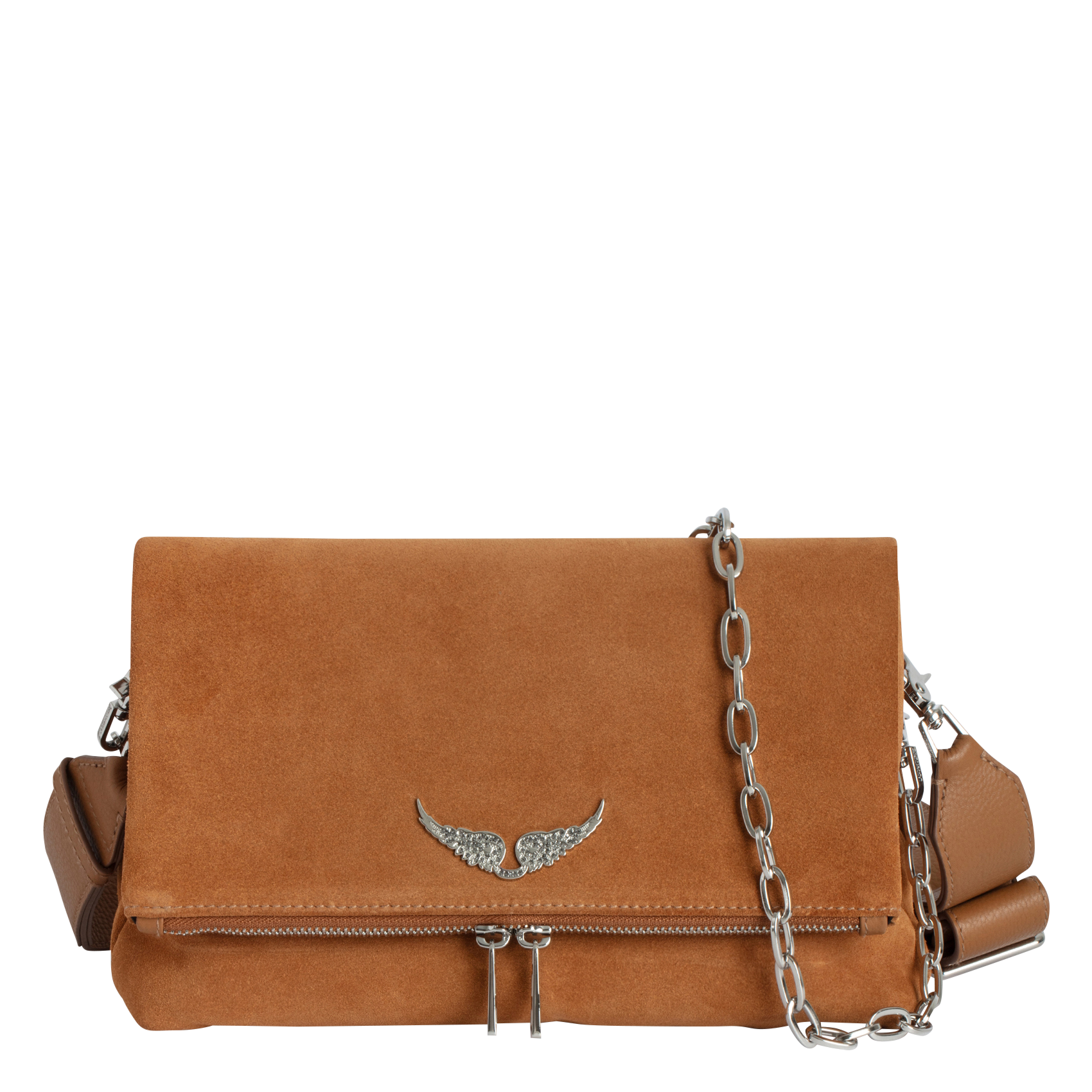 Sac porté épaule en cuir de vache| Marron