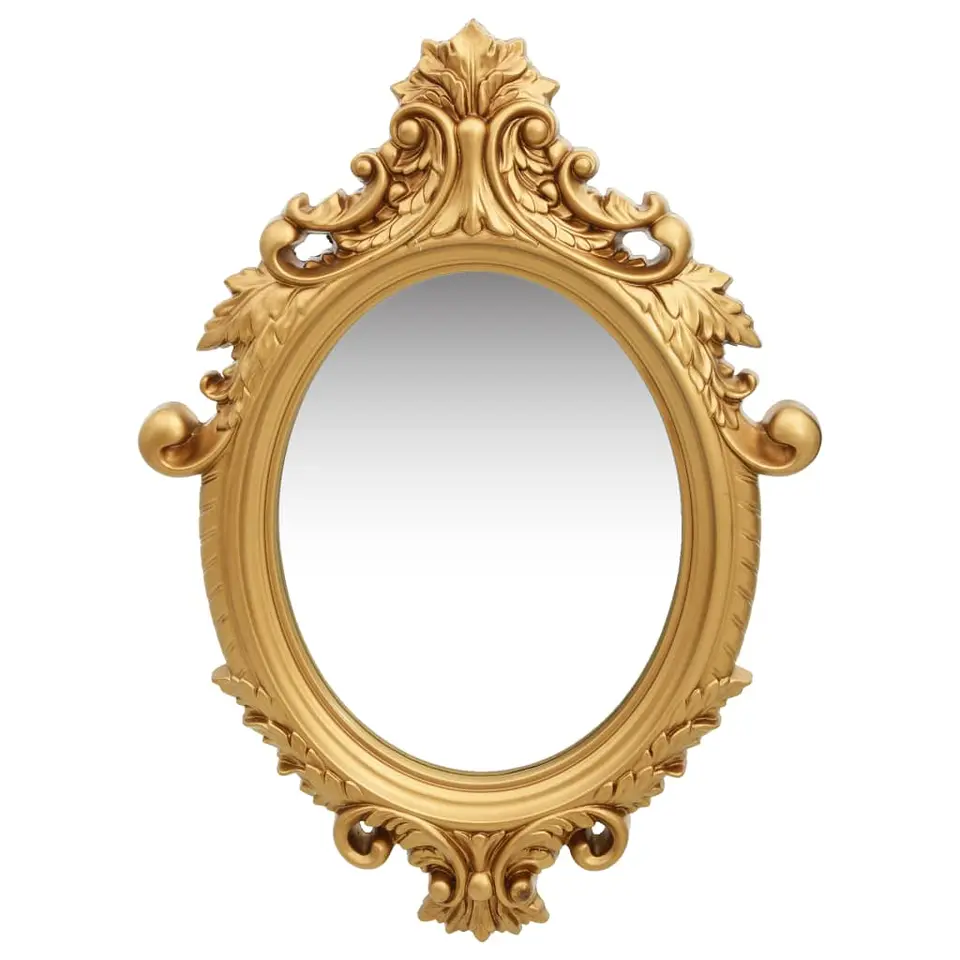 vidaXL - Wandspiegel - Goud - Glas