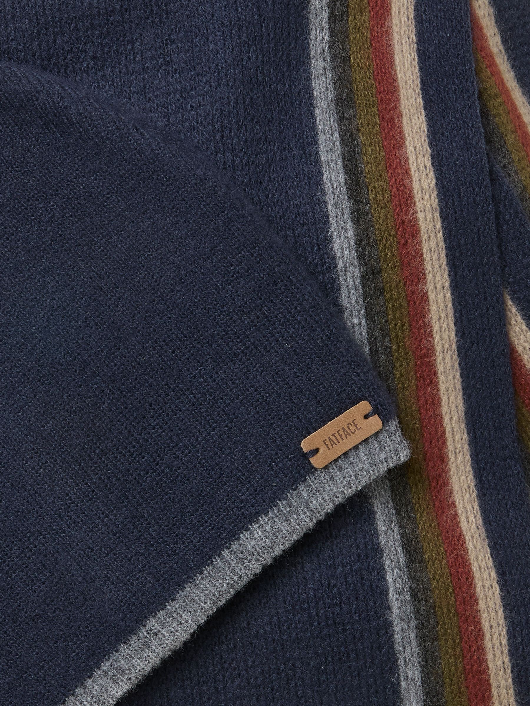 FatFace Hat and Stripe Scarf Gift Set