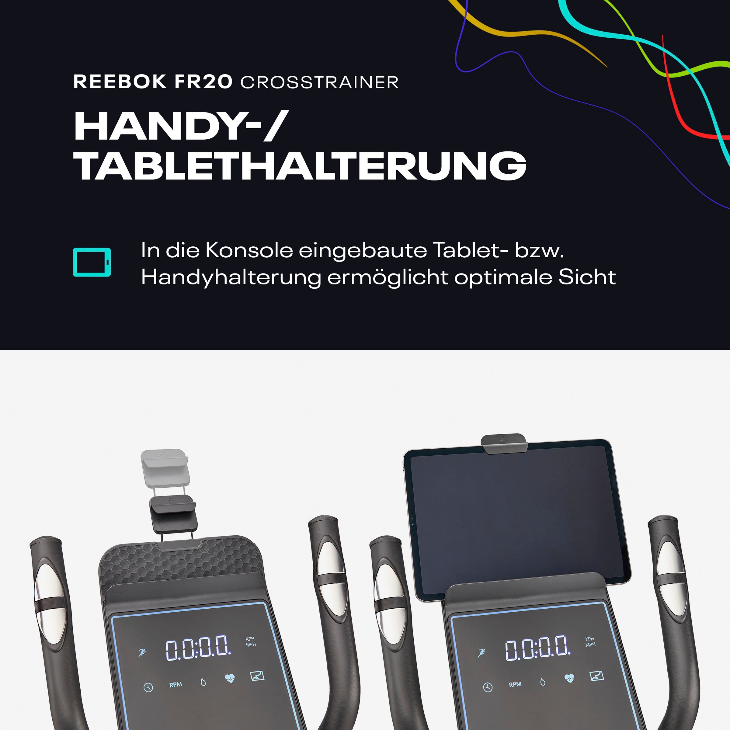 Reebok Crosstrainer »FR20 Crosstrainer« 8 Widerstandsstufen