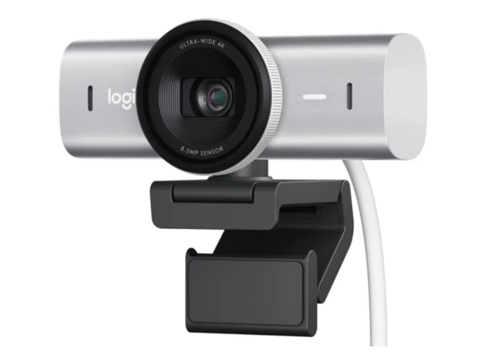 Logitech Master Series MX Brio - Live streaming-kamera - farve - 8,5 MP - 3840 x 2160 - 4K, 1080p - audio - USB-C