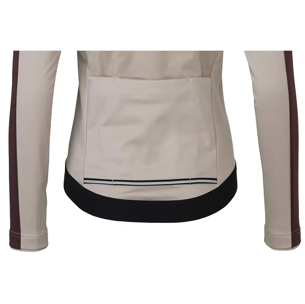 AGU Performance Winter Fietsjack Donkerrood/Beige Dames