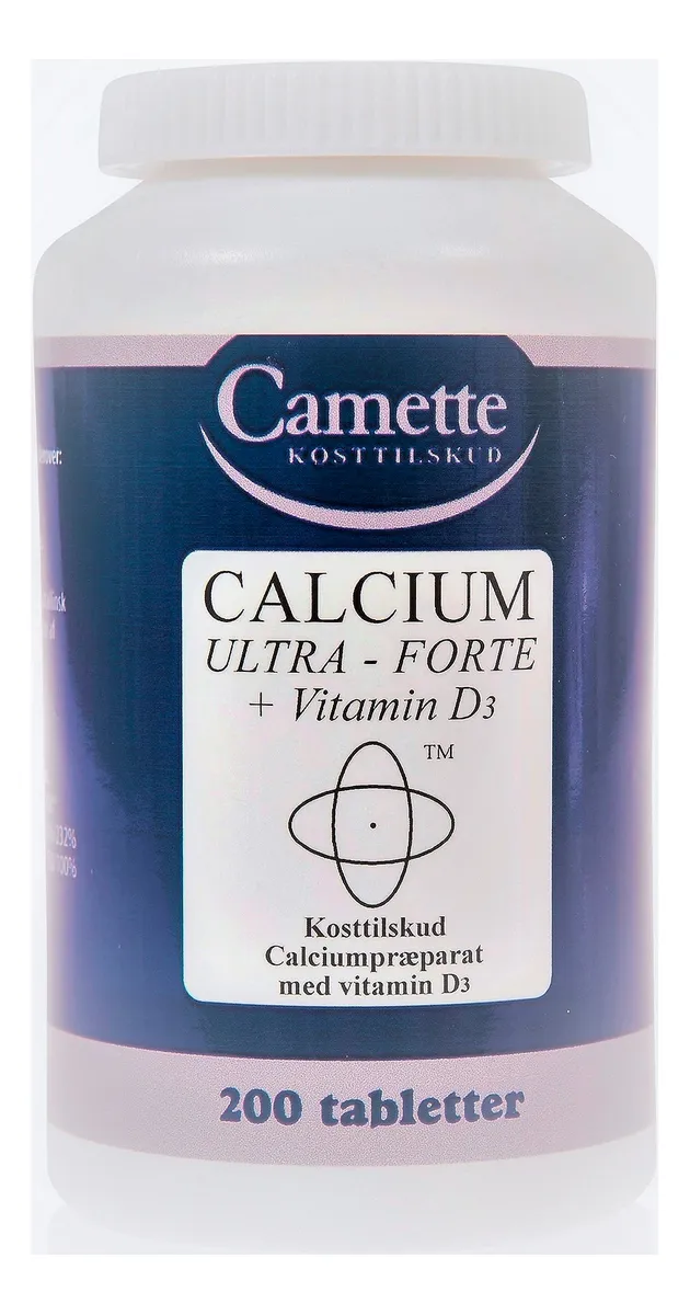 Camette Calcium Ultra Forte   D-vitamin - 200 tabl.