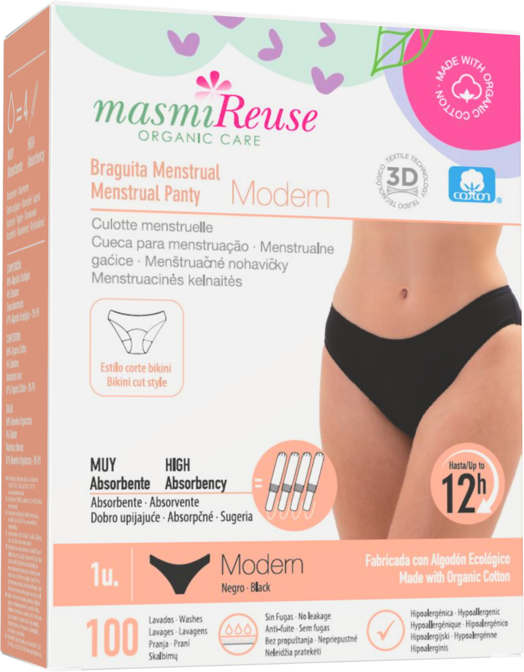 masmi  Periodenslip Modern, M
