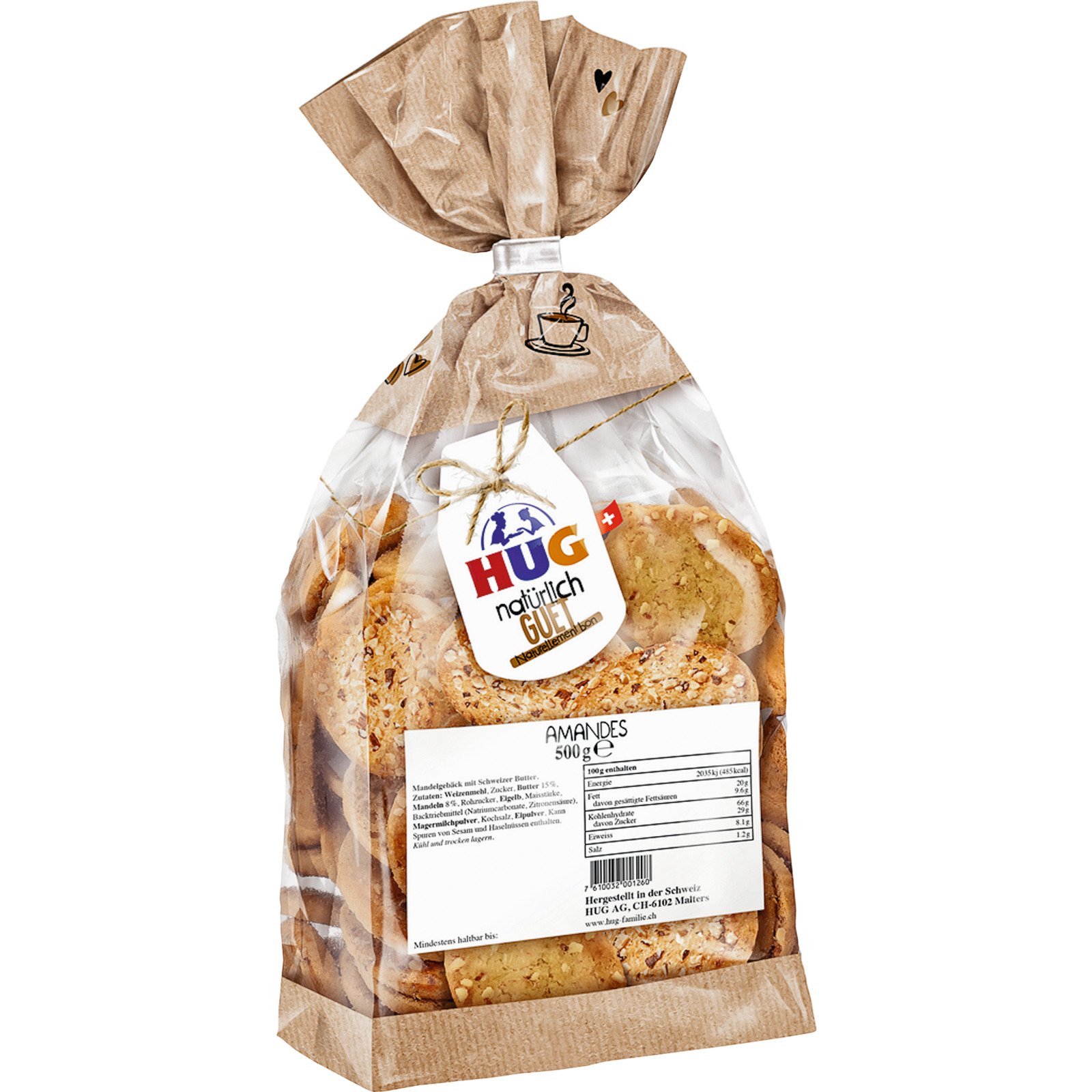 HUG Amandes 500g