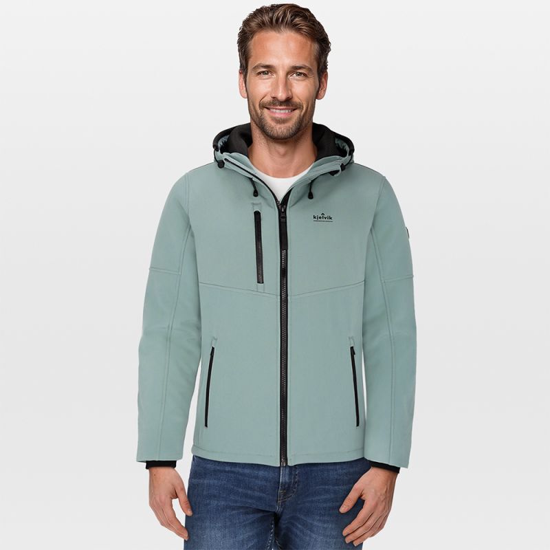 Kjelvik Naut - Softshell jas - Blauw - 2XL