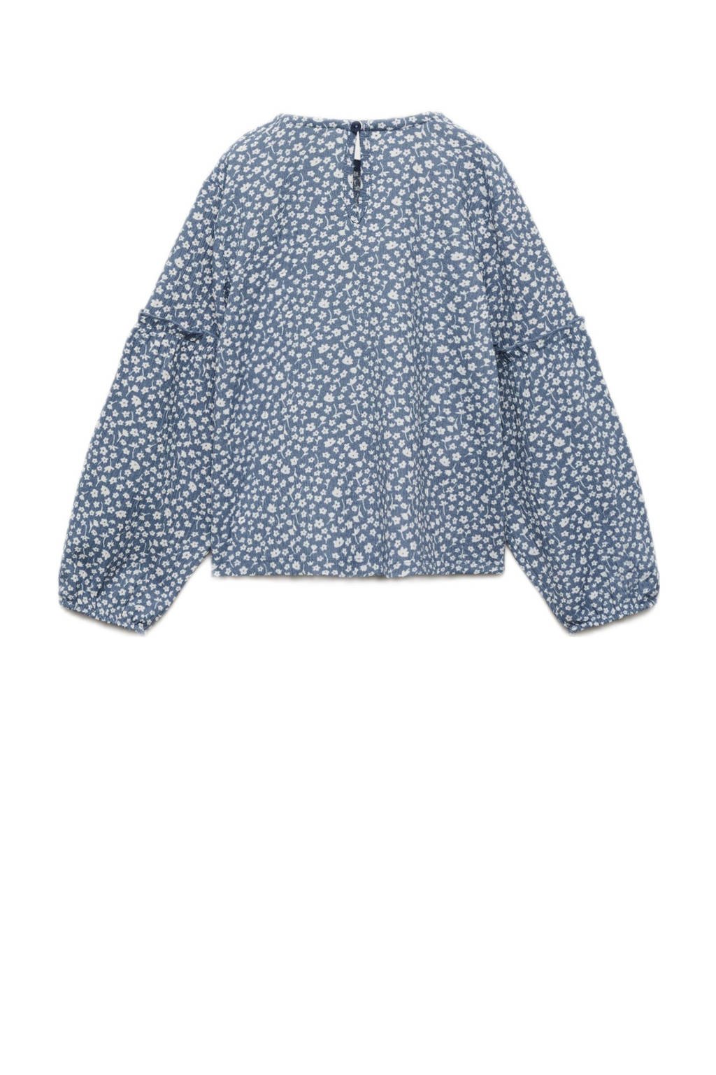 Mango Kids blousetop blauw