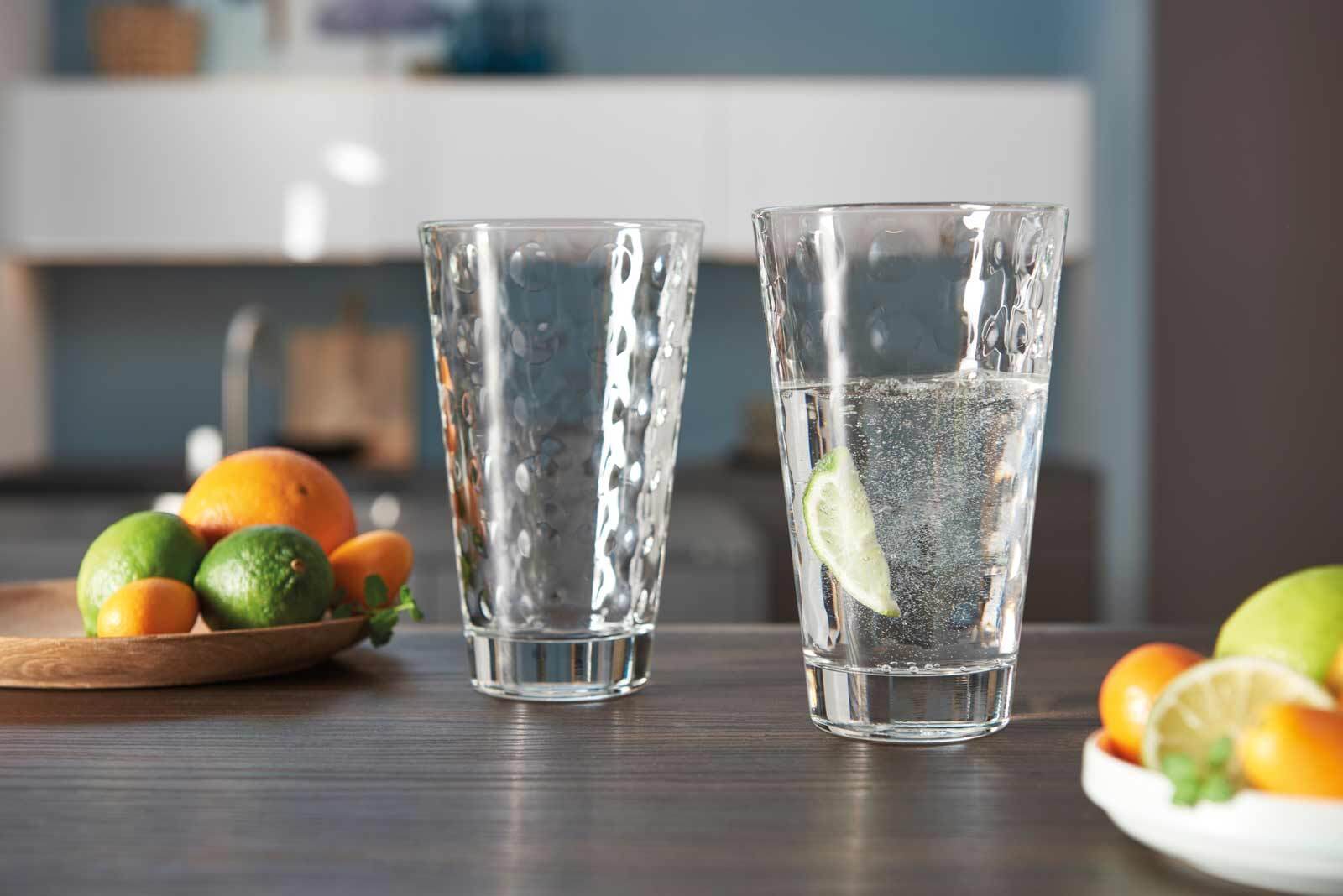 Leonardo Trinkgläser Optic 540 ml 4er Set