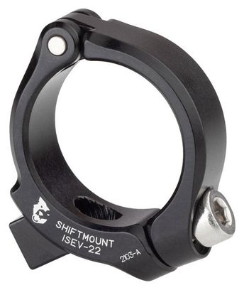 Collier Wolf Tooth ShiftMount 22.2 mm pour Commande de Vitesse Shimano IS-EV