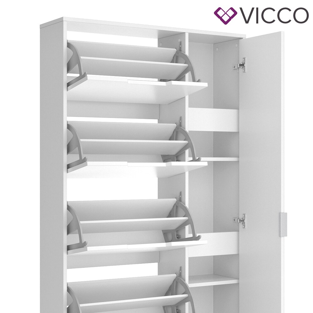 VICCO Schuhkipper LUCA groß 5 Fächer Schuhregal Schuhschrank Ständer