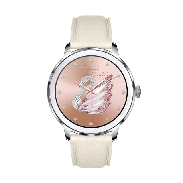 Smartwatch med puls-, blodtryks- og iltmåler Rose guld