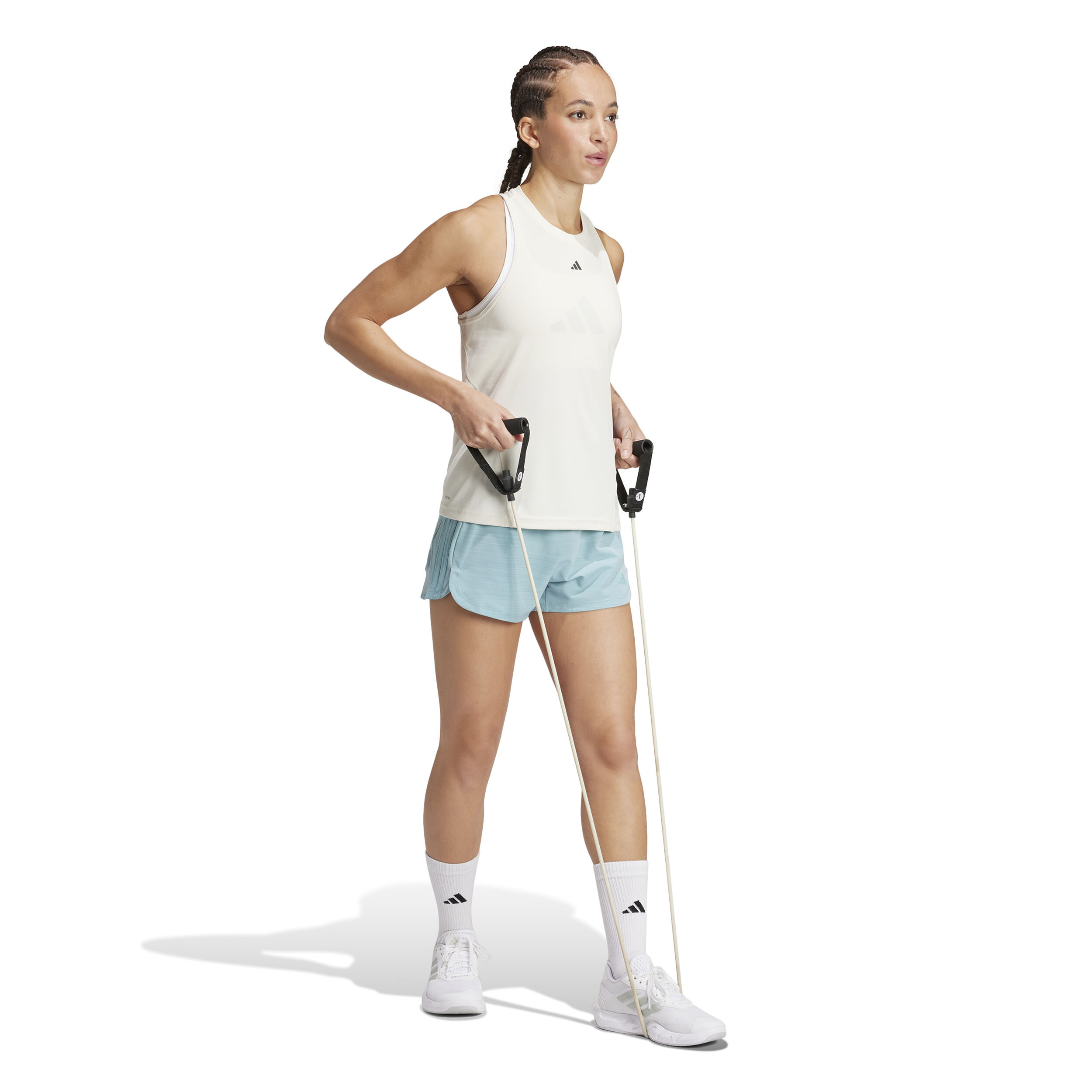 adidas Pacer Woven Highs Shorts Femmes - Mint