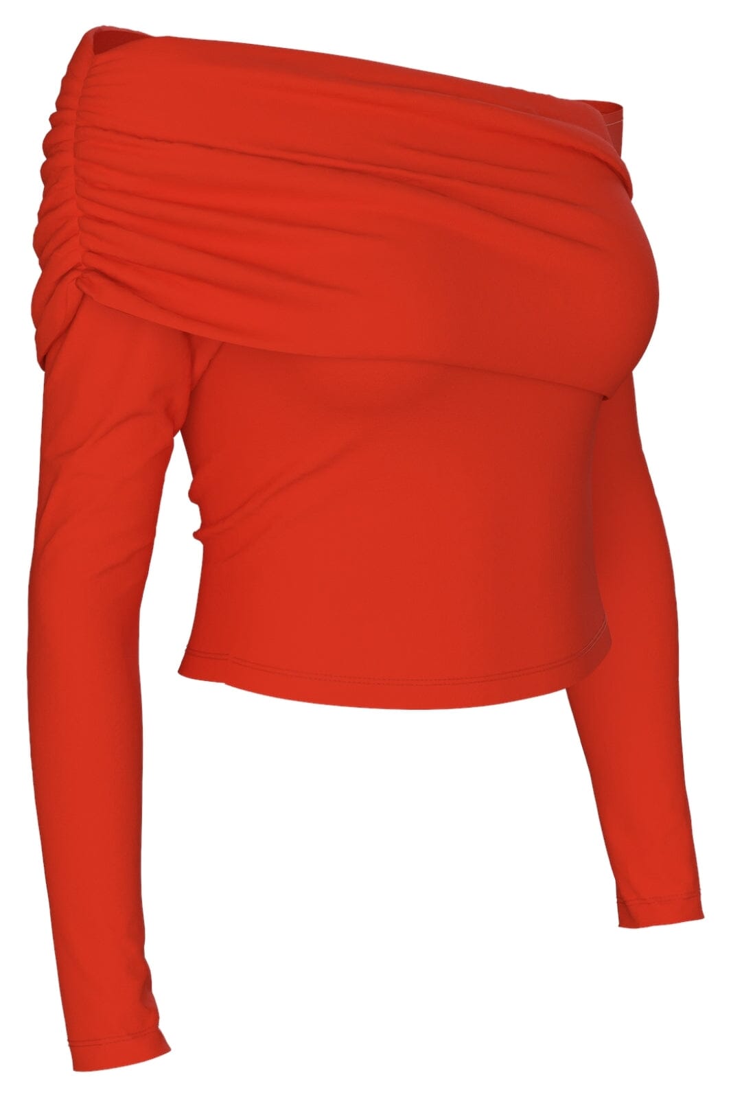 Pieces Pcremi Ls Off Shoulderr Top