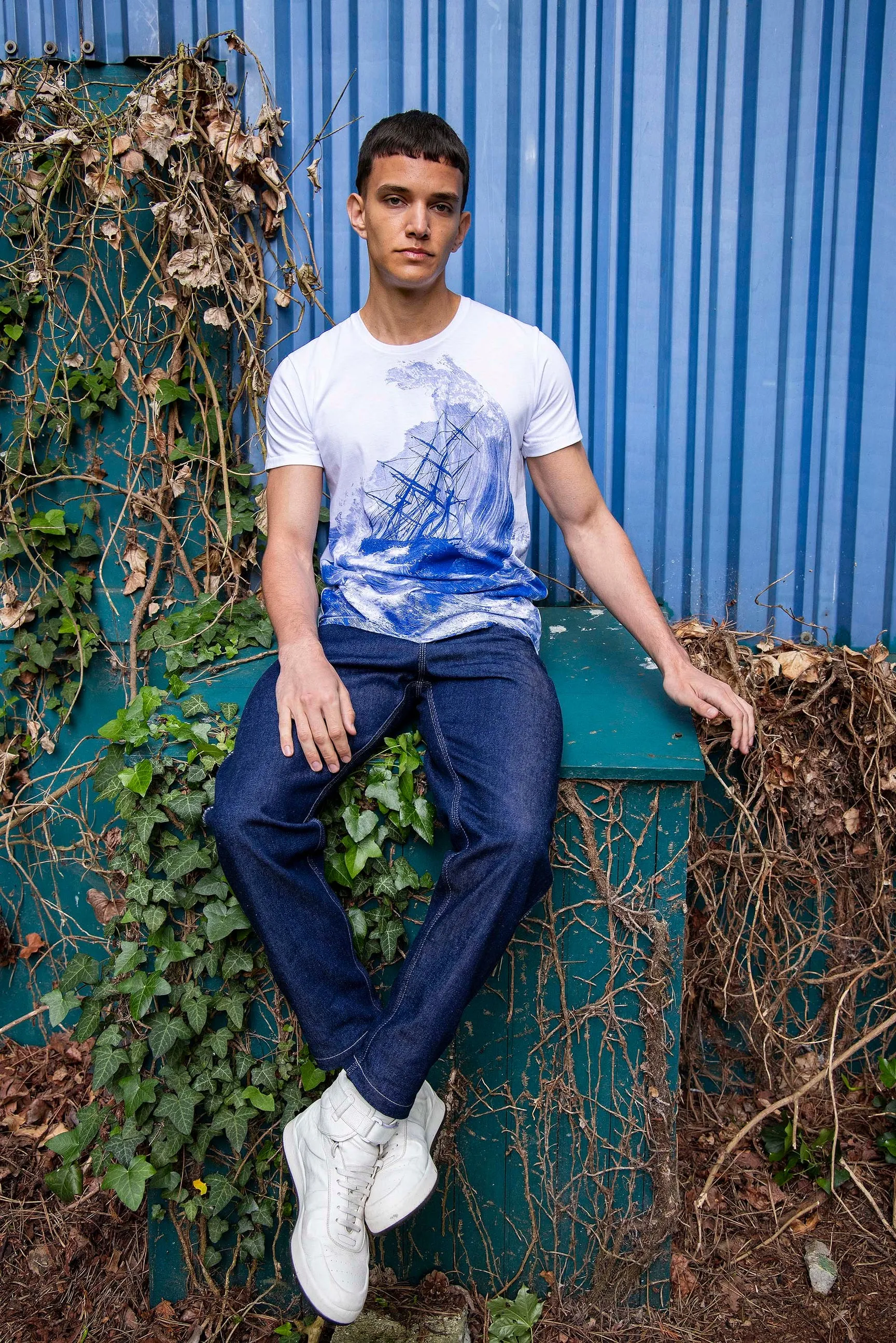 T-Shirt imprimé tempête Misericordia