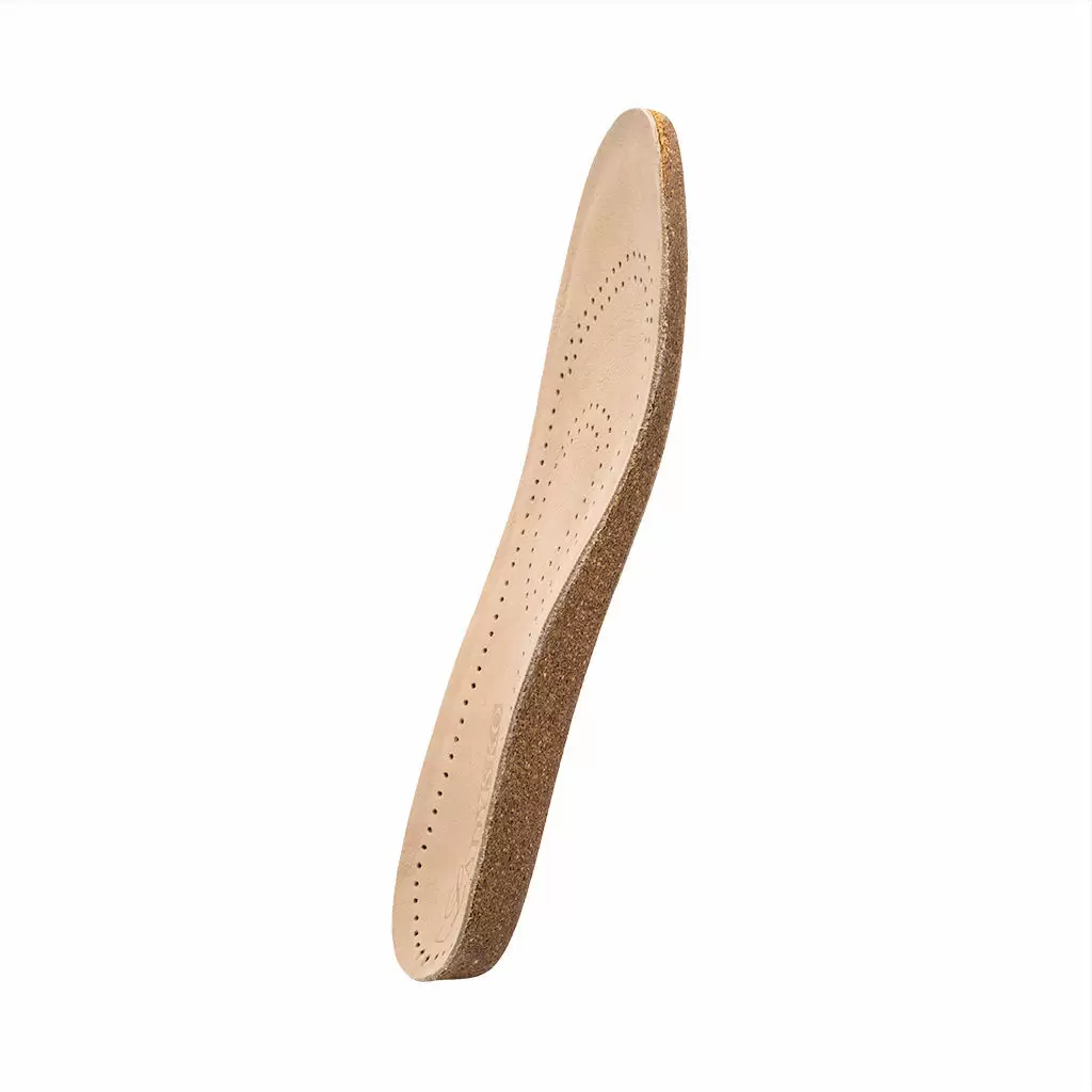 Zubehör - Fussbett LEICHTKORK-FUSSBETT LEDERBEZUG beige