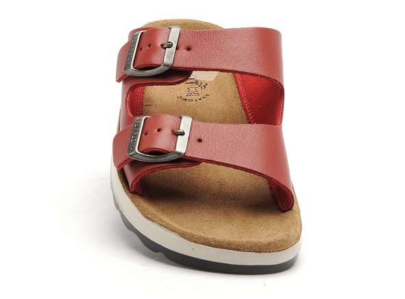 Flyflot mules et sabots plats femme frein rouge