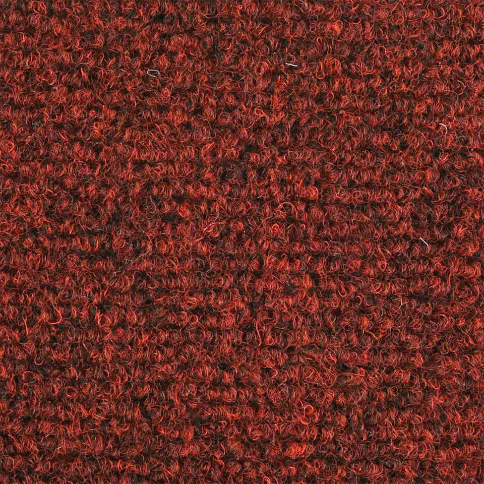 vidaXL - Trapmat - Rood - Polypropyleen - 65 x 21 x 4 cm - 5 stuks