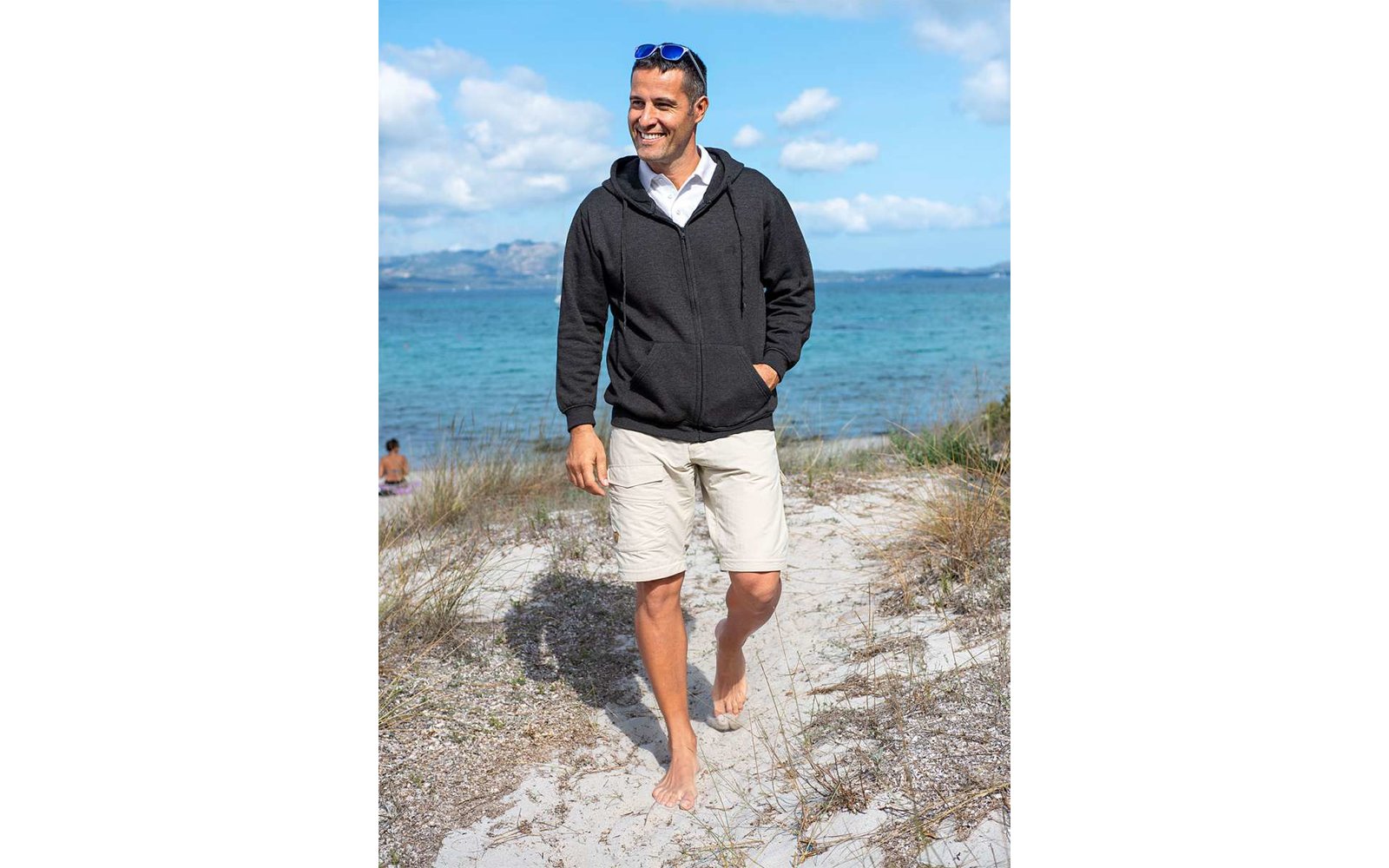 Mountain Guide Classic Herren Kapuzensweatjacke