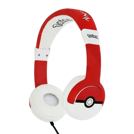 Boti Pokemon Kopfhöhrer für Kinder, rot / weiß