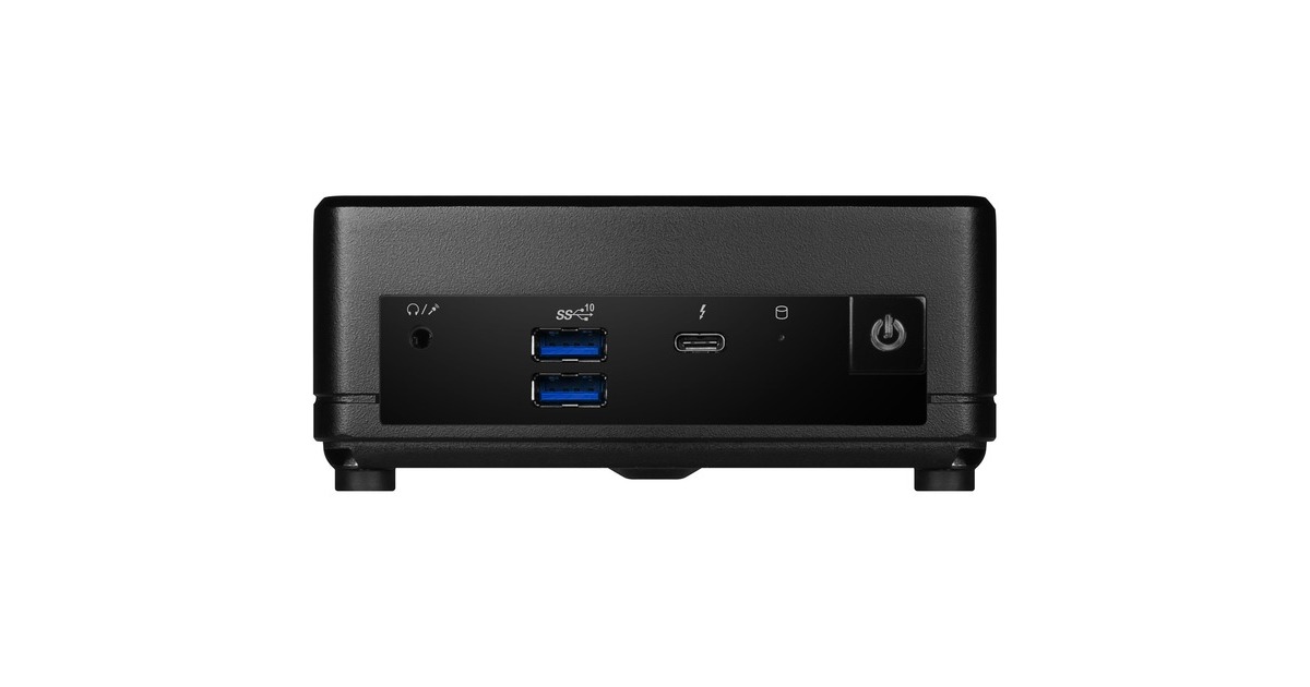 MSICubi 5 12M-406BEU barebone  (Zwart | Core i5-1235U | UHD Graphics)