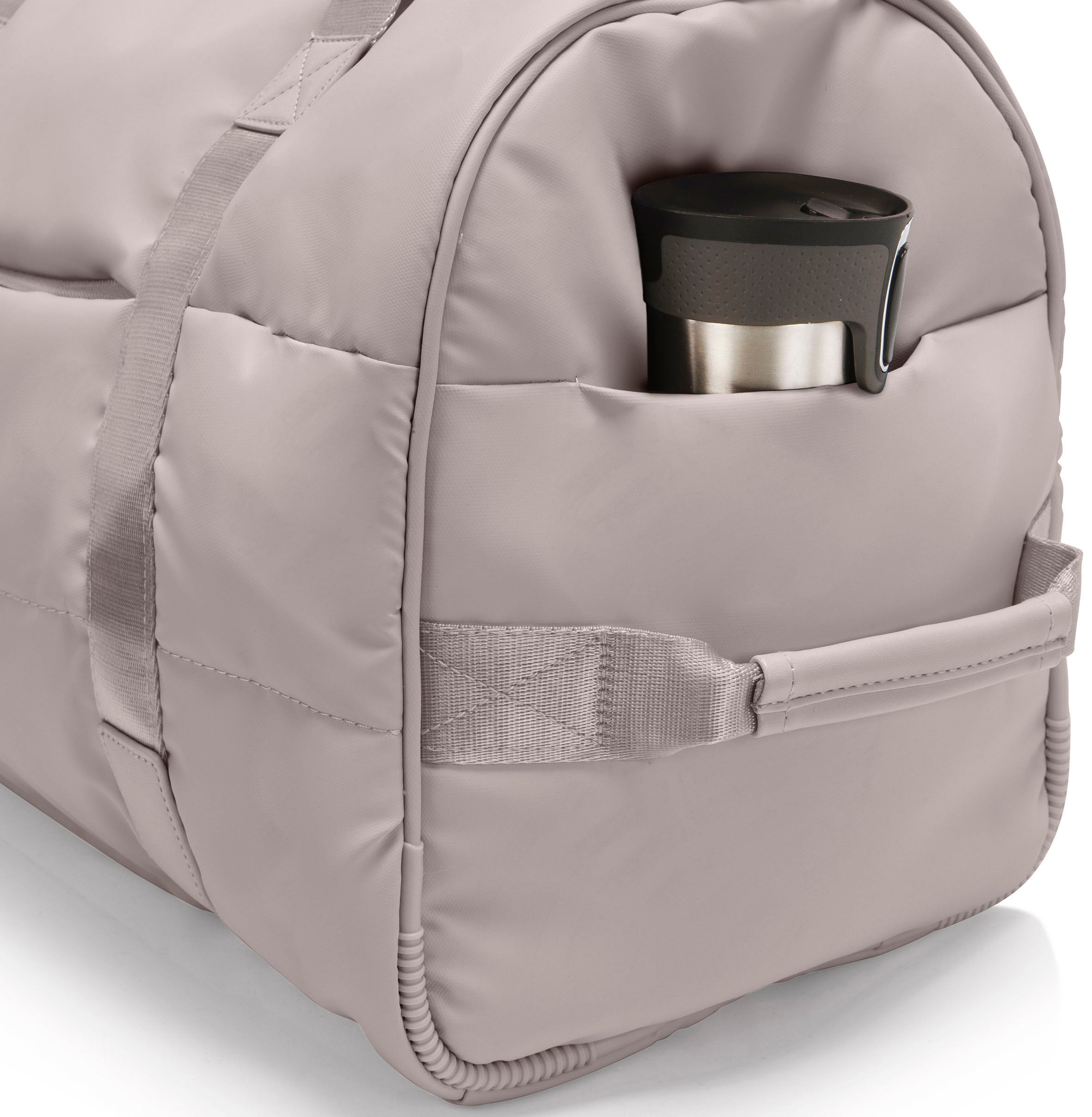 Heys Reisetasche »The Puffer Duffle Bag« Weekender Duffle Bag Schuhfach Aufstecksystem