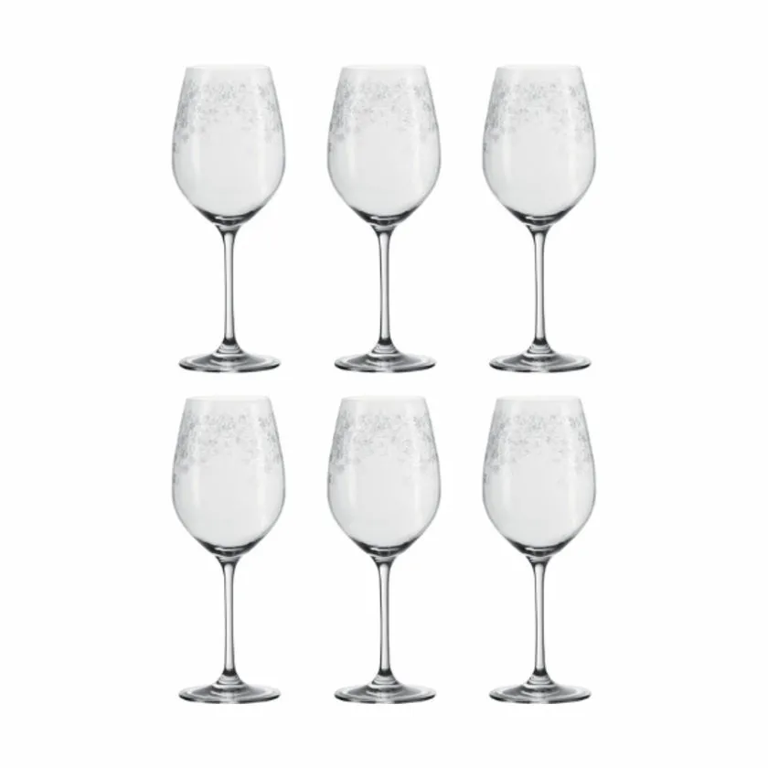 Leonardo Rødvinsglas - 6 stk.