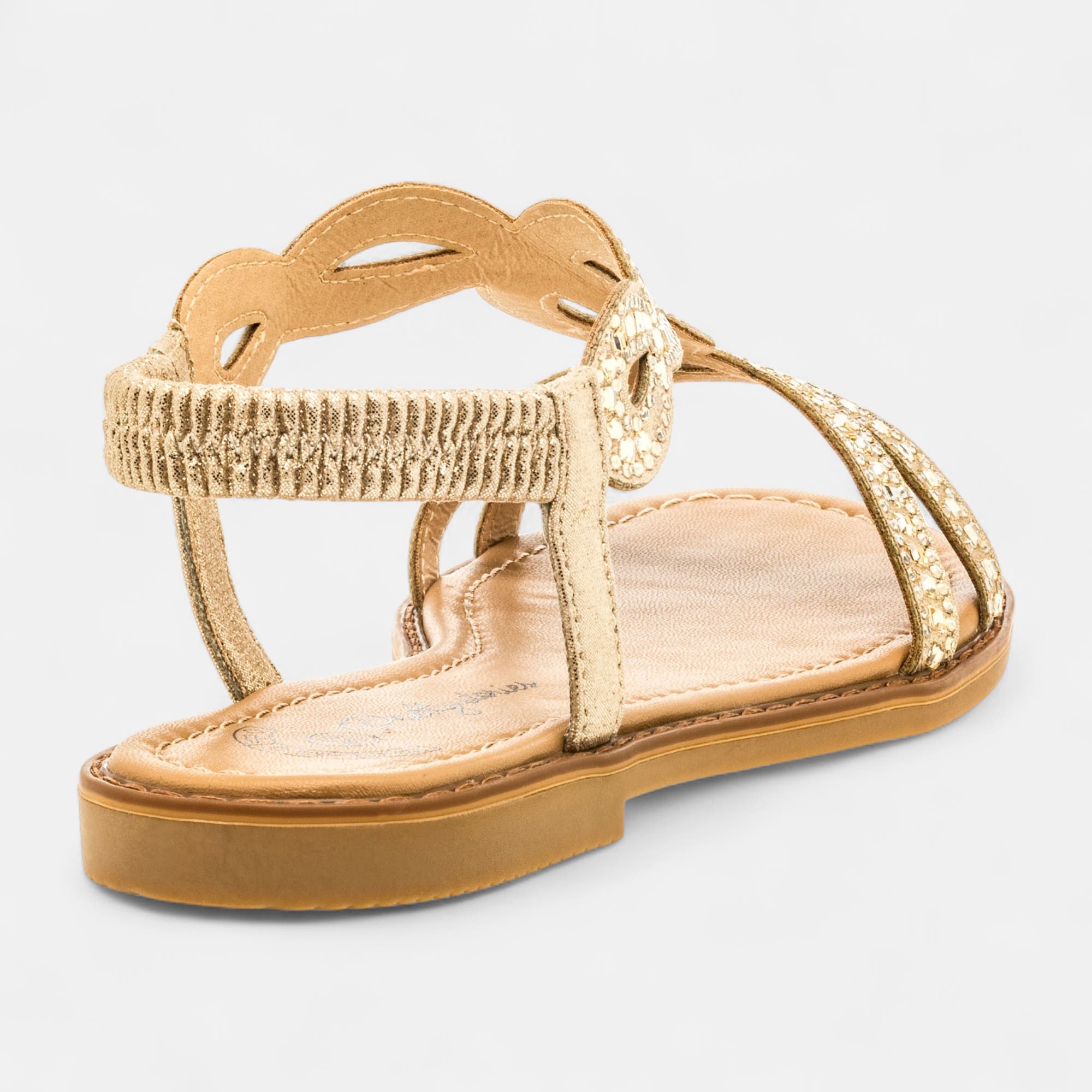 Nu-pieds Femme or