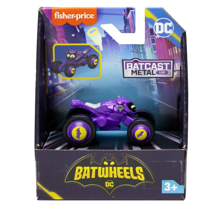 DC Batwheels - Bat-Cast Fahrzeug - 1 Stück