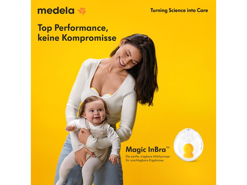 MEDELA Milchpumpe Magic InBra einzel Elektrisch Tragbare Einzelmilchpumpe