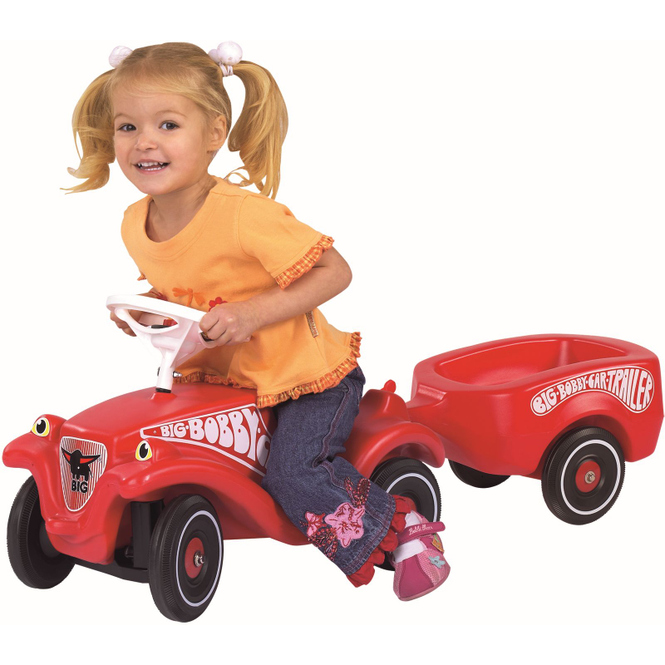 BIG Bobby Car - Anhänger - rot