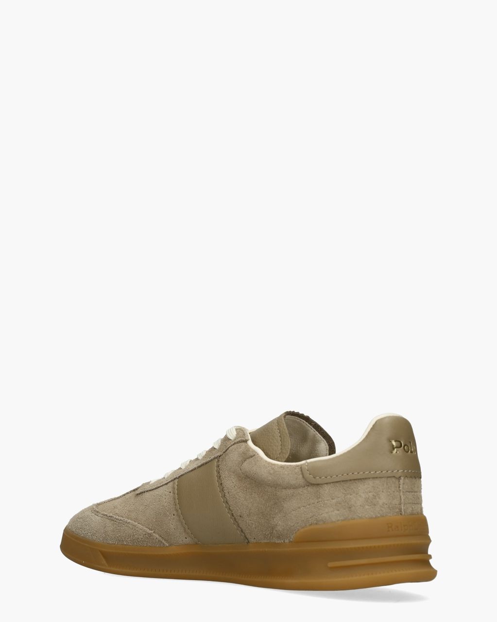 Polo Ralph Lauren Heritage Aera Taupe Herensneakers