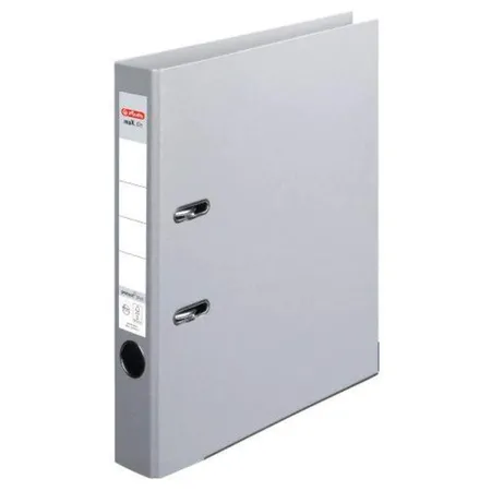 Herlitz Ordner maX.file protect plus A4 5cm grau