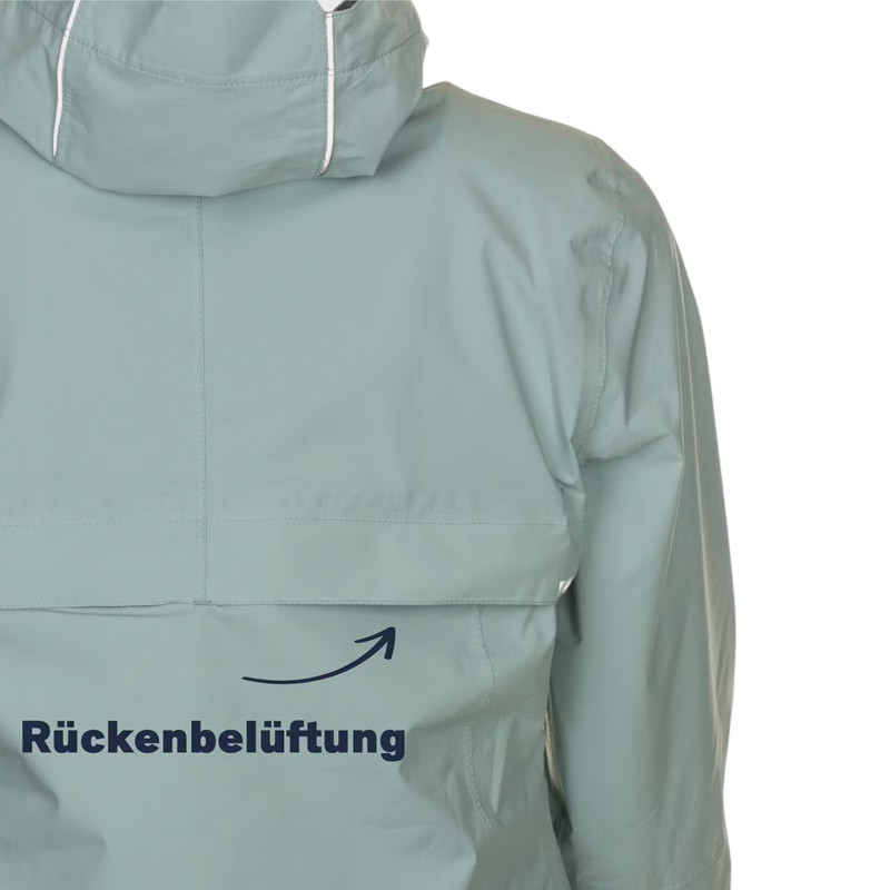 Frauen Regenjacke Trailblaze blue surf